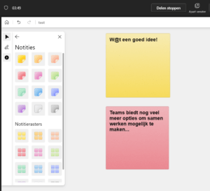 Scherm Delen Met Microsoft Teams